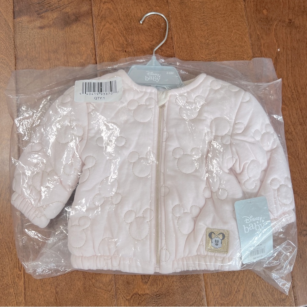 Brand new Disney Minnie Mouse quilted jacket